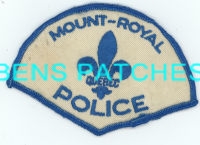CANADA,QUEBEC,MOUNT ROYAL POLICE 2
